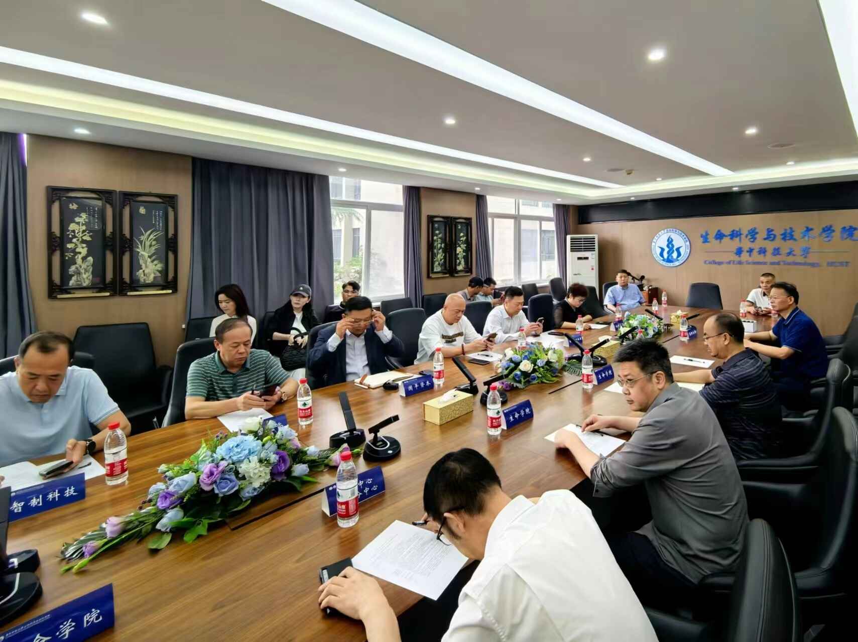 國智中心海南分中心（籌）與華中科技大學生命科學與技術學院攜手推動科技成果轉化，打造生物醫(yī)藥創(chuàng)新高地